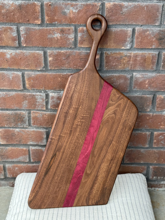 Walnut/Purple Heart Serving Board