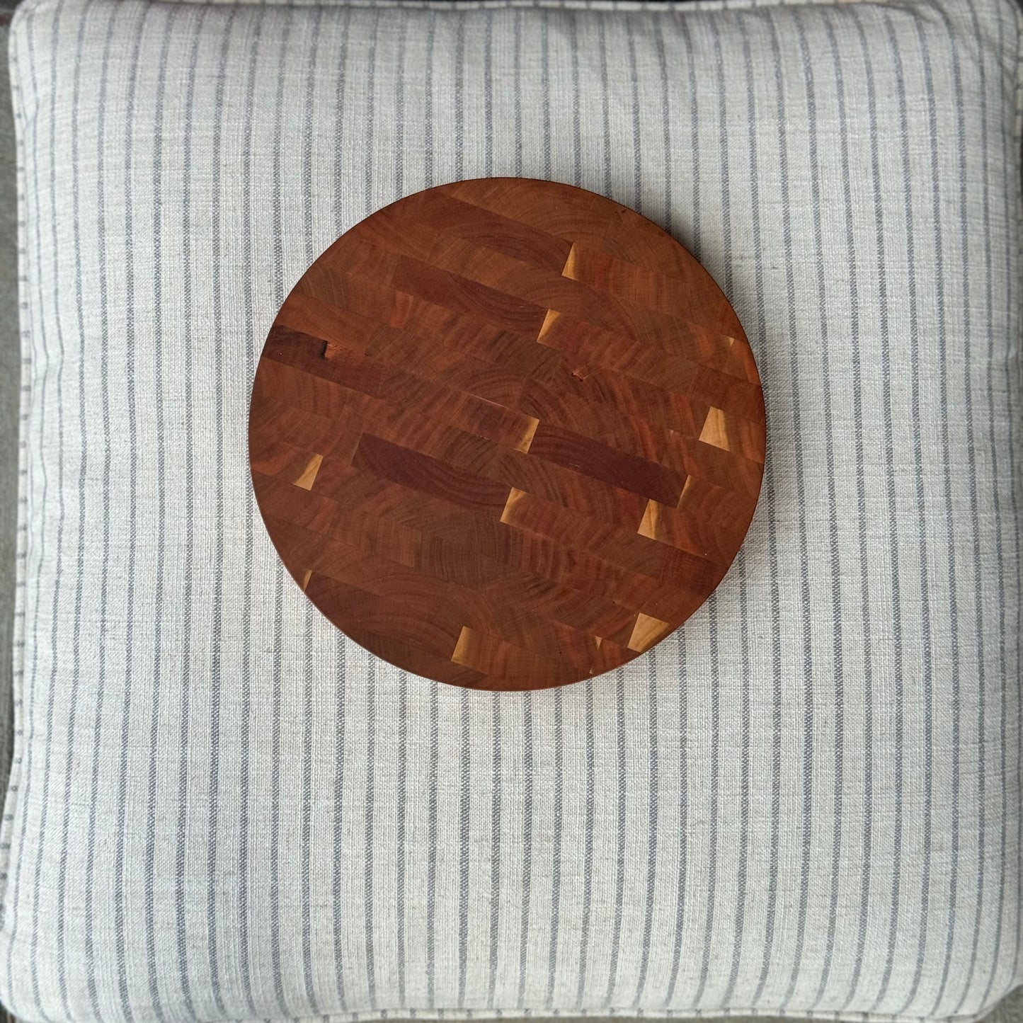 Round End Grain Cherry Board