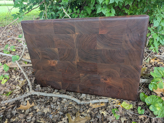 Extra Large Walnut End Grain Cutting Board