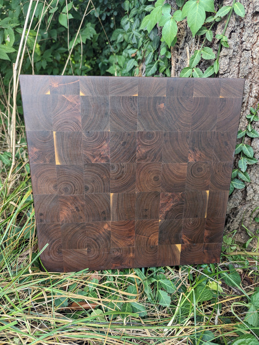 Walnut End Grain Cutting Board